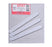 DND Acrylic Nail File, REGULAR ZEBRA, Grit 100/100,(Pk: 50 pcs/pack ; 30 Packs/ Case)