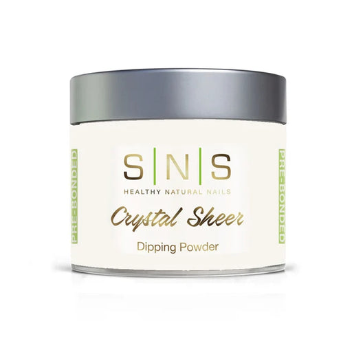 SNS Dipping Powder, 15, CRYSTAL SHEER, 4oz (Pk: 20 pcs/case)