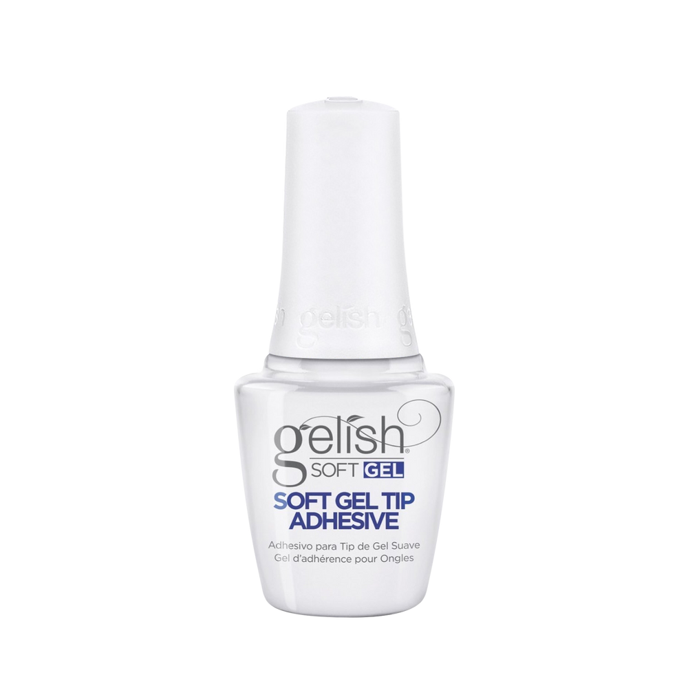 Gelish Soft Gel, Soak Gel Tip Adhesive, 0.5oz