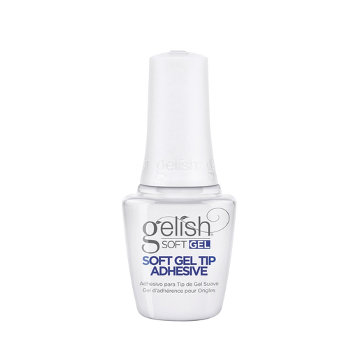 Gelish Soft Gel, Soak Gel Tip Adhesive, 0.5oz