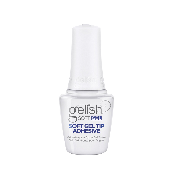 Gelish Soft Gel, Soak Gel Tip Adhesive, 0.5oz