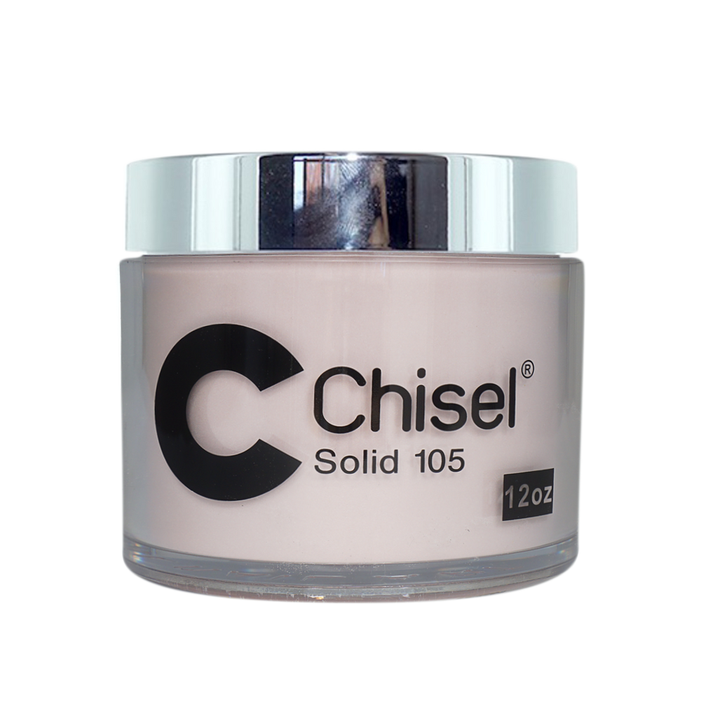 Chisel 2in1 Acrylic/Dipping Powder, Solid Collection, SOLID105, 12oz (Packing: 60 pcs/case)