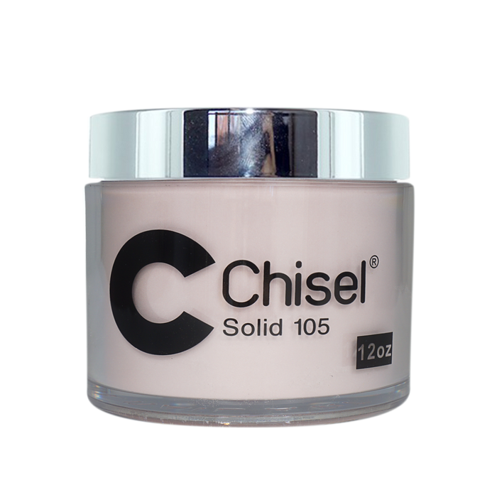 Chisel 2in1 Acrylic/Dipping Powder, Solid Collection, SOLID105, 12oz (Packing: 60 pcs/case)