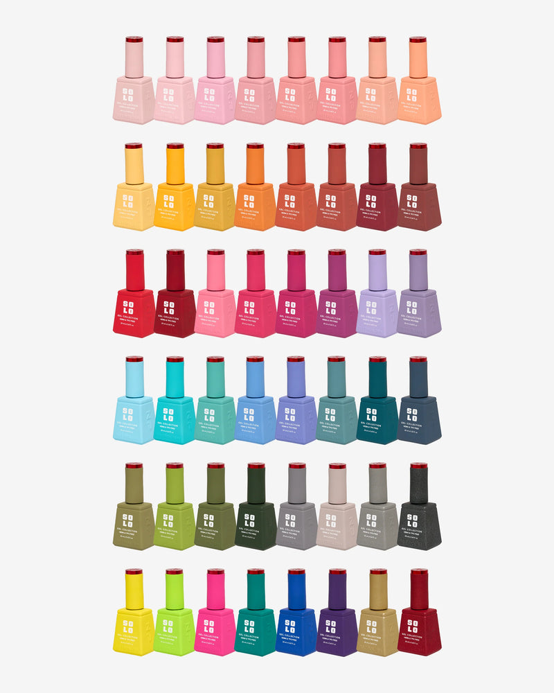 NotPolish SOLO Gel Kit (48 Colors) - Volume 2 (#349 to #396), (HEMA & TPO Free)