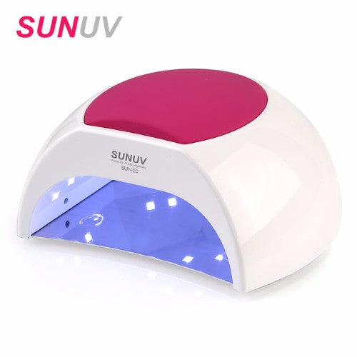 SUNUV SUN2, UV/LED Nail Lamp With 4 Timer Setting, 48W