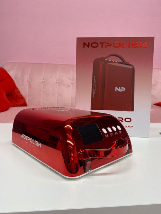 Notpolish Luxe Pro UV Lamp, RED, 41882 (PK: 5 pcs/case)