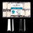 Cre8tion Special Shape, #21 Clear, Long Coffin (Pk: 550 pcs/box, 100 boxes/case)