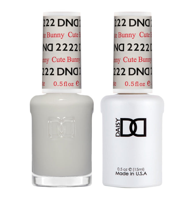 DND Nail Lacquer And Gel Polish, 2222, Cute Bunny, 0.5oz