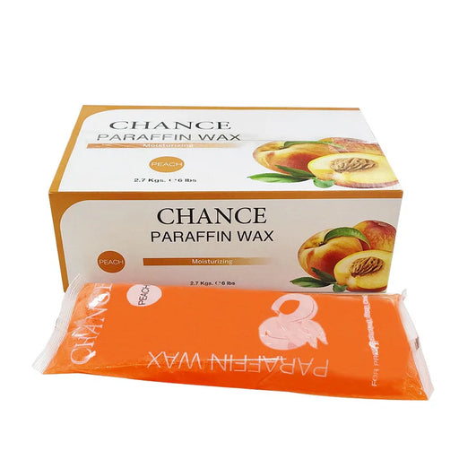 Chance Paraffin Wax, PEACH (Pk: 6 lb/box, 6 boxes/case)