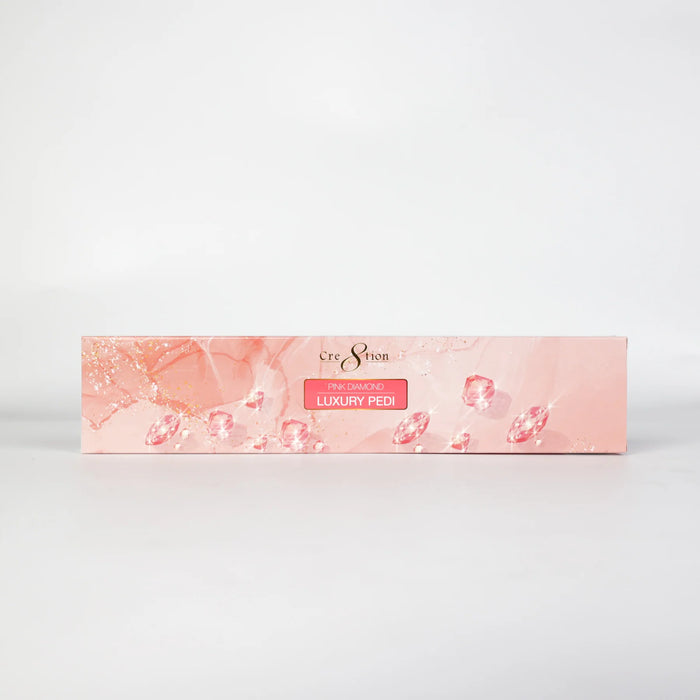 Cre8tion Luxury Pink Diamond Pedicure Spa, CASE (Pk: 99sets/case, 56 cases/pallet)
