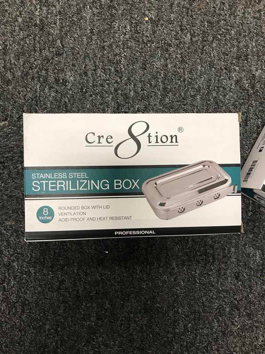 Cre8tion Disinfectant - Stainless Steel Sterilizing Box (Pk: 50 pcs/case)