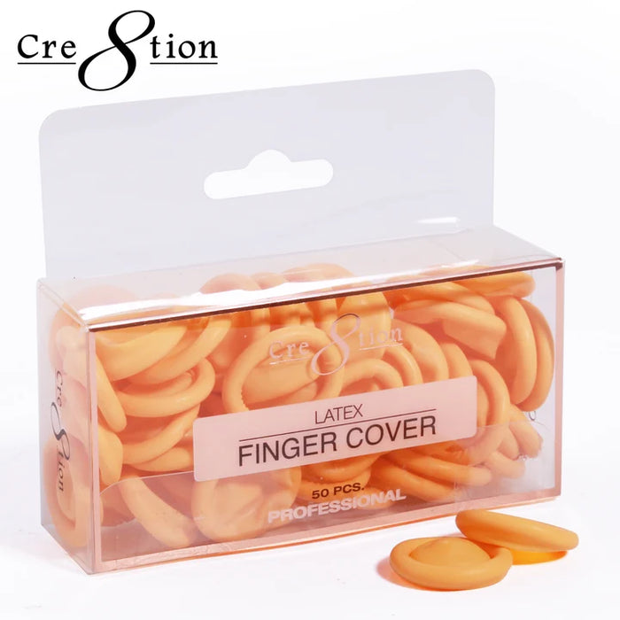 Cre8tion Latex - Finger Cover (Pk: 50 pcs/box)