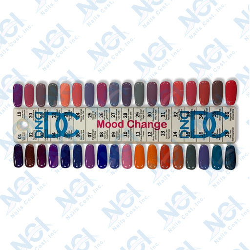 DC Mood Change Gel Collection, Sample Tips (From 01 To 36)