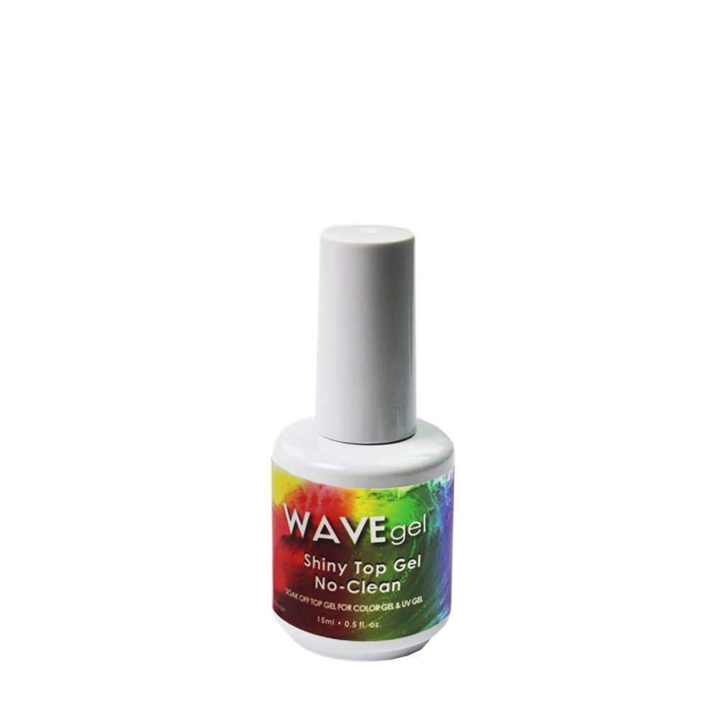 Wave Gel Shiny Top Coat No Clean, 0.5oz (Pk: 324pcs/Case) Wave Gel Shiny Top Coat No Clean, 0.5oz (Pk: 324pcs/Case)