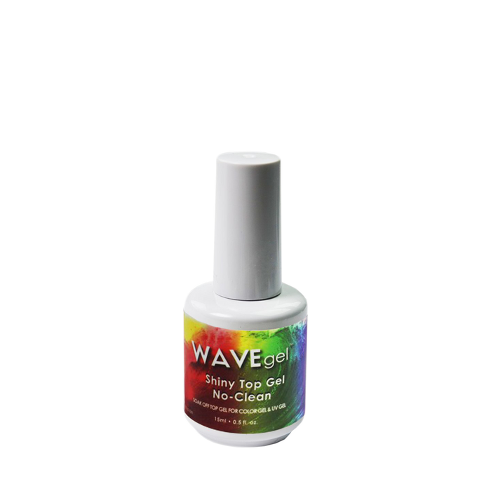 Wave Gel Shiny Top Coat No Clean, 0.5oz (Pk: 324pcs/Case)