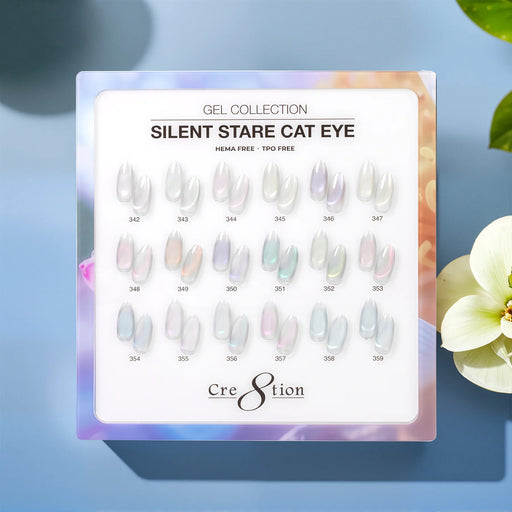 Cre8tion Acrylic Booklet - Cat Eye SILENT STARE (18 colors)