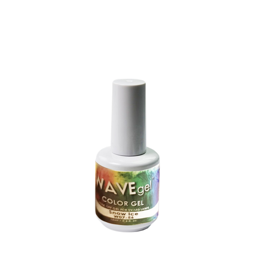 WAVEGEL Color ONLY Gel Polish 0.5oz, Snow Ice, 056