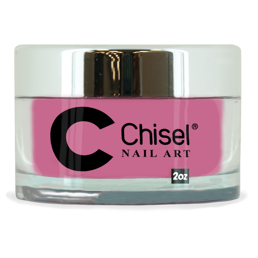 Chisel 2in1 Acrylic/Dipping Powder 2oz, Solid Collection, SOLID 165 (Barely Nude)