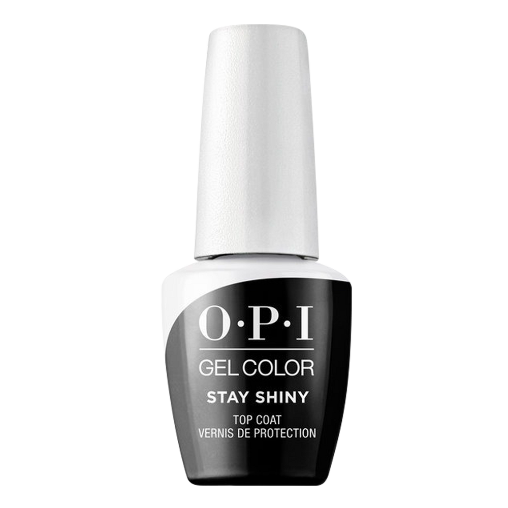 OPI Top Coat Gel, GC003, Stay Shiny Top, 5oz