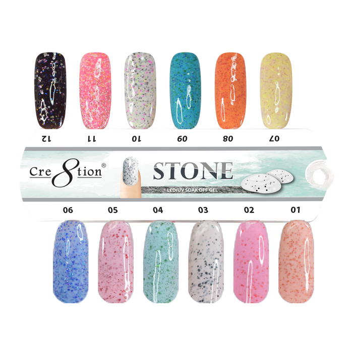 Cre8tion Stone Gel Collection, Sample Tips