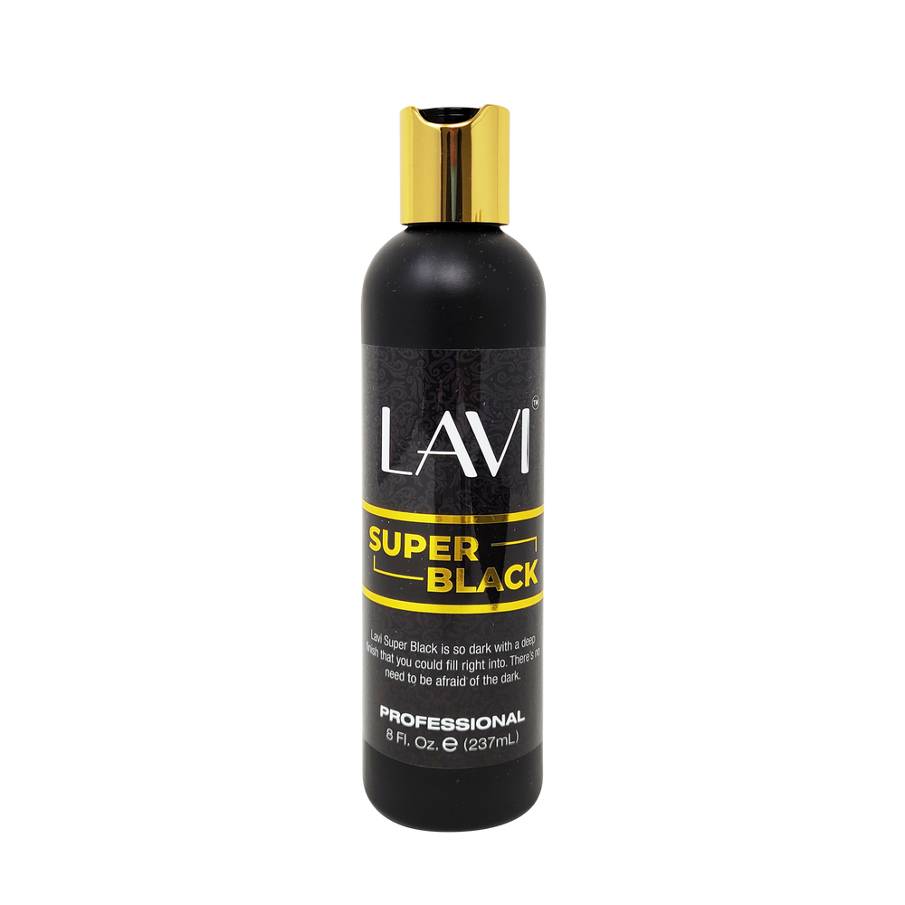 Lavi Super Black Gel Refill, 8oz, 16028 (Pk: 24 pcs/case)