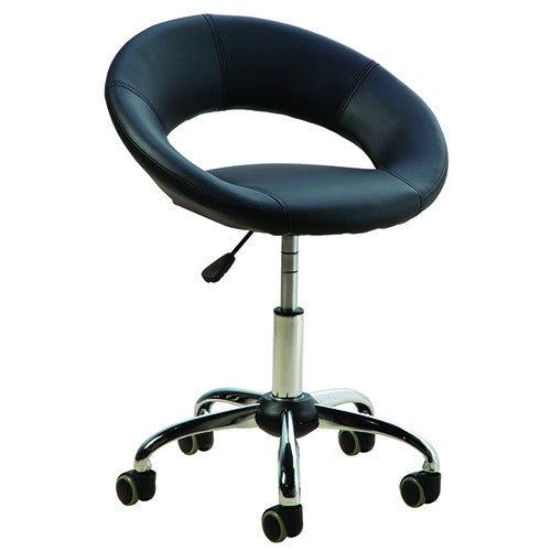 Cre8tion Technician Chair, Black, TC002BK (NOT Included Shipping Charge)