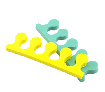 Airtouch Toe Separators EVA Foam, 4 Holes, 1 Tone, CASE, 10678 (PK: 100 pcs/pack - 1,000 pairs/case)