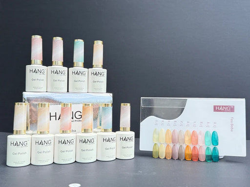 HANG 0.5oz Gel - Glamorous Life Collection (80 Colors) - Tea Boba (#31-#40) 000