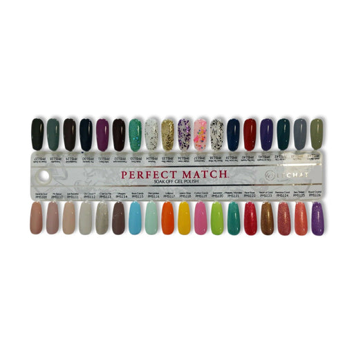 LeChat Perfect Match Duo Sample Tips, #04, From PMS109 to PMS144