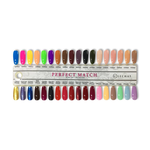 LeChat Perfect Match Duo Sample Tips, #06, From PMS181 to PMS216