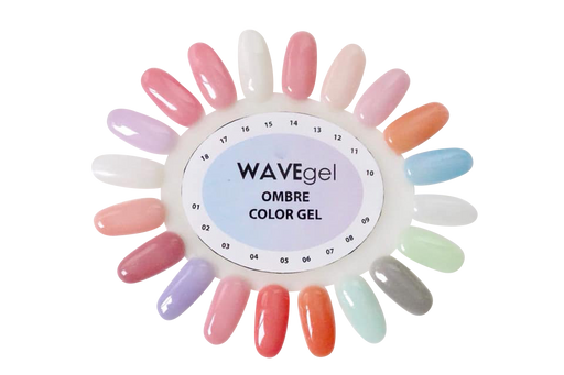 Wave Gel Ombre Gel Polish, Sample Tips