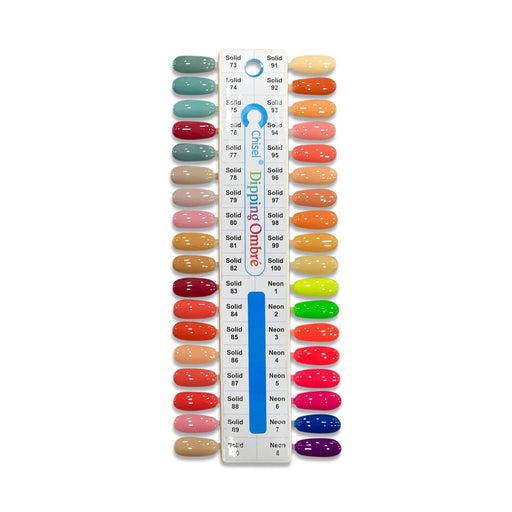 Chisel Sample Tips 36 Colors, #07 OV1115VD
