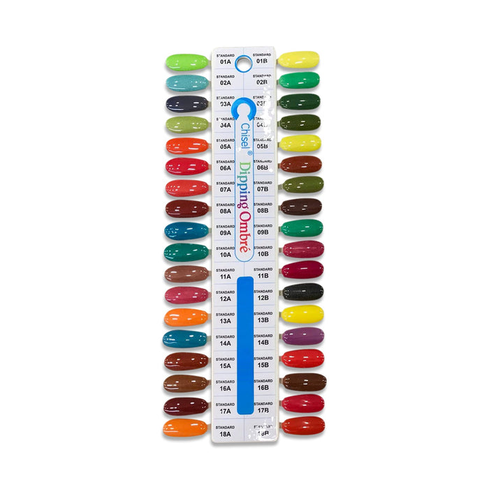 Chisel Sample Tips 36 Colors, #08 OV1115VD