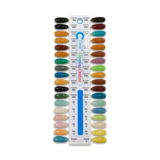 Chisel Sample Tips 36 Colors, #09 OV1115VD