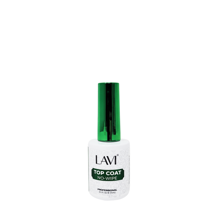 Lavi Top Coat No Wipe, 0.5oz, 16034 (Pk: 25 pcs/box, 200 pcs/case)