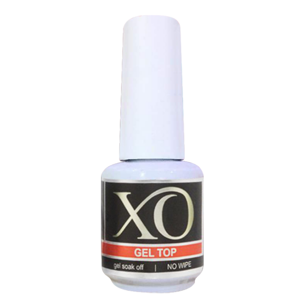 XO Top Coat No Wipe Gel, 0.5oz, 43053 (Pk: 6 pcs/box, 25 pcs/case)