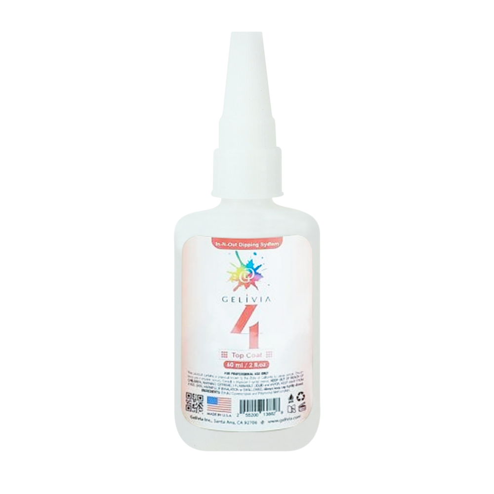 Gelivia Dipping Gel Solution Refill, 04, TOP, 2oz OK0306VD