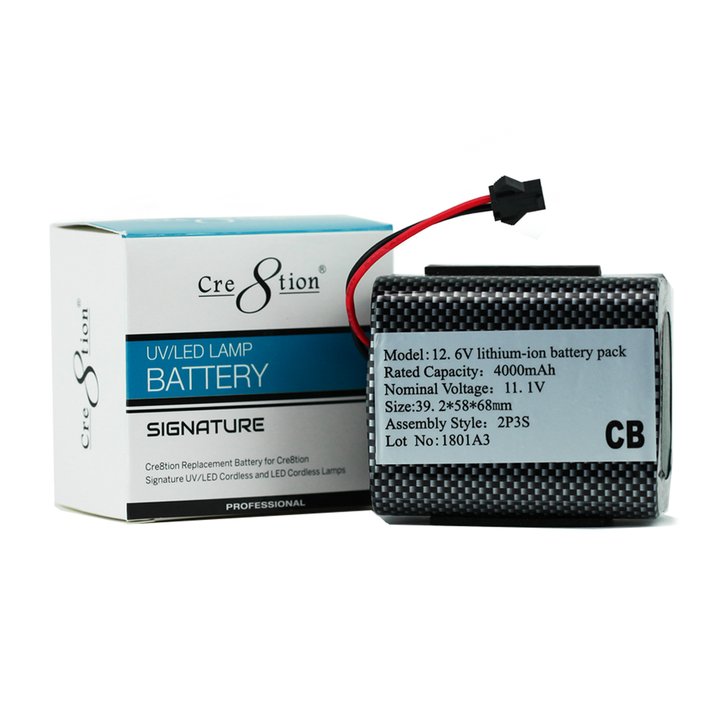 Cre8tion Replacement Battery Signature LED/UV Lamp, 13219