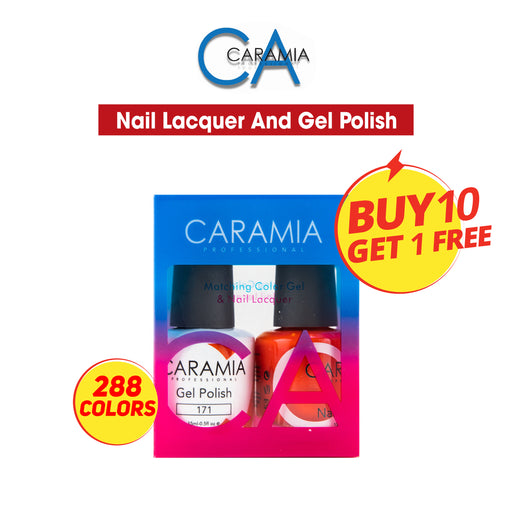 Caramia Nail Lacquer And Gel Polish, 0.5oz. Buy 10 Get 01 FREE