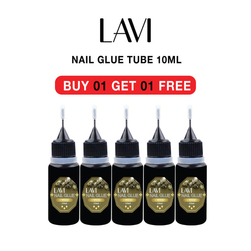 Lavi Nail Glue UV & LED Gel TUBE, 10ml. Buy 01 Get 01 Free