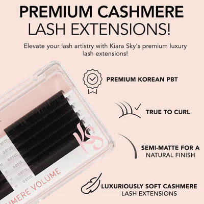 Kiara Sky Volume Cashmere Lashes – 0.07mm CC Curl