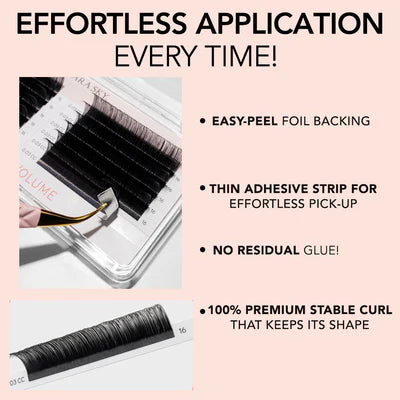 Kiara Sky Volume Cashmere Lashes – 0.07mm CC Curl