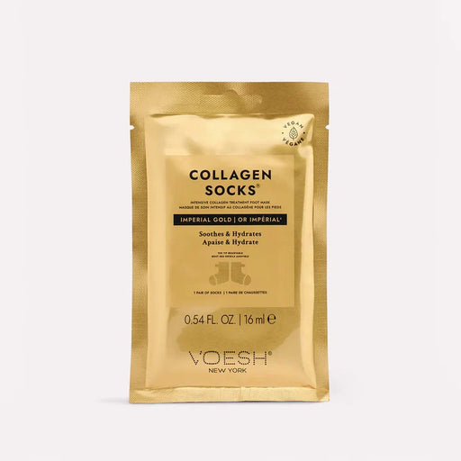 Voesh Collagen SOCKS, IMPERIAL GOLD, BOX (Pk: 60 pairs/box, 4 boxes/case) VFM212GLD