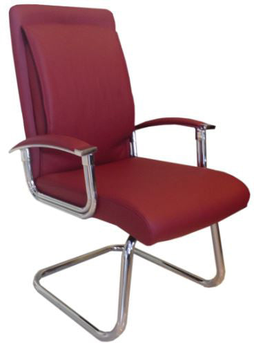 Cre8tion Waiting Chair, Burgundy, WC002BU (NOT Included Shipping Charge)