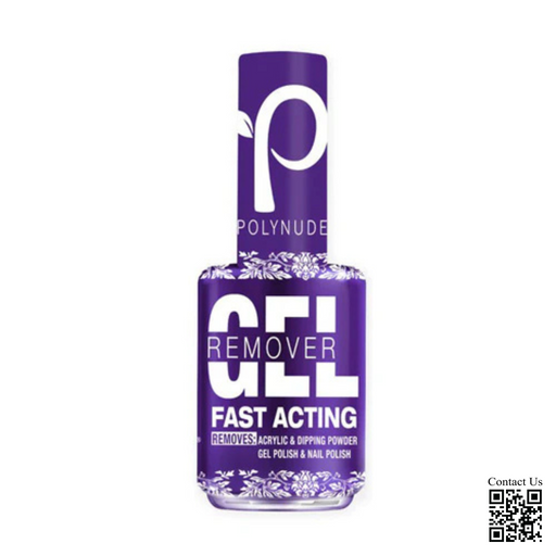 NBC Polynude Remover Gel Fast Acting, 0.5oz