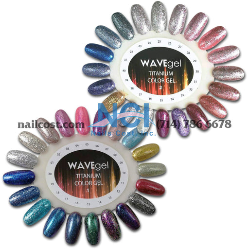 WAVEGEL Titanium Sample Tips, (From #01 To #02)