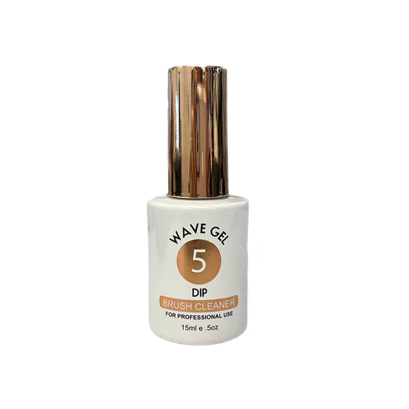 WAVEGEL Dip Liquid 0.5oz, NEW, #05 BRUSH CLEANER (Pk: 9 pcs/box)