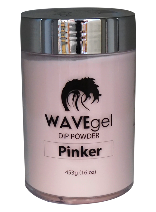 Wave Gel Acrylic/Dipping Powder, Pink & White Collection, PINKER, 16oz