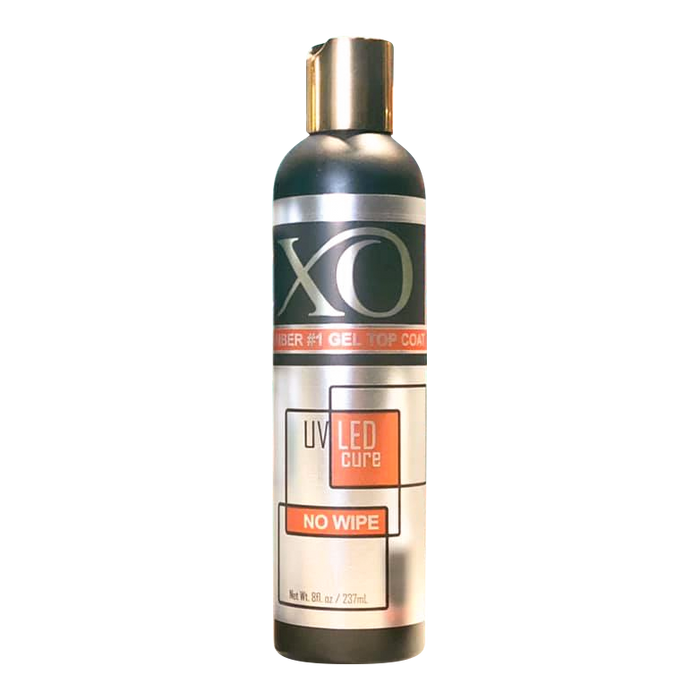 XO Top Coat No Wipe Gel Refill, 8oz, 43050 (Pk: 72 pcs/case)
