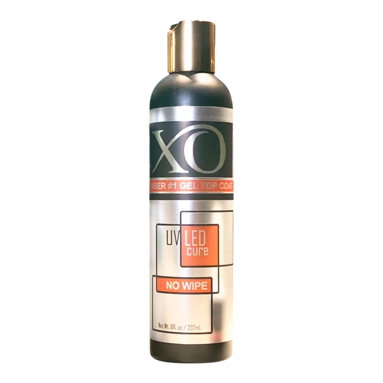 XO Top Coat No Wipe Gel Refill, 8oz, 43050 (Pk: 72 pcs/case)